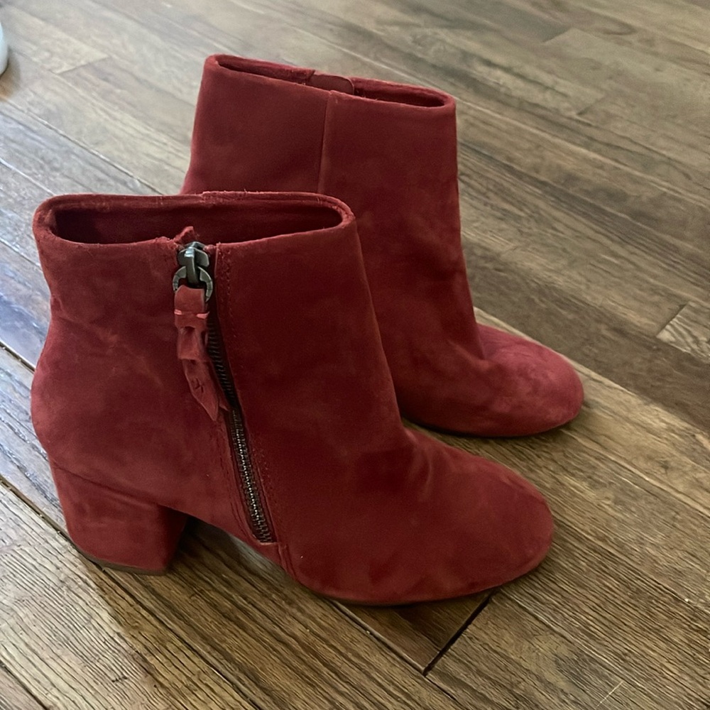 Splendid Red Rafaela style bootie - Picture 1 of 9